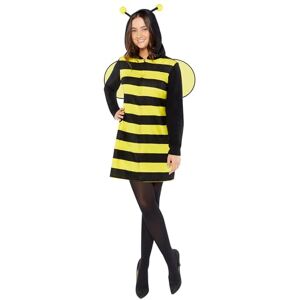 amscan Disfraz de Abeja de Forro Polar para Adulto Talla Dama M/L amscan Disfraz de Abeja de Forro Polar para Adulto Talla Dama M/L