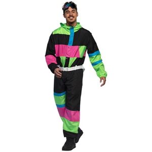 Boland Traje de esqui para hombre, disfraz para fiestas tematicas, Halloween o carnaval, disfraz años 80 Boland Traje de esqui para hombre, disfraz para fiestas tematicas, Halloween o carnaval, disfraz años 80