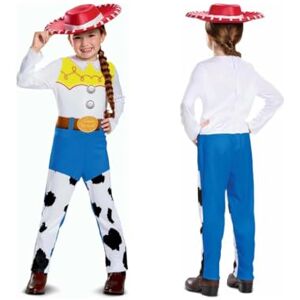 Disguise Disney Disfraz Jessie Toy Story Niña, Vaquera Cowgirl, Disfraces para Carnaval y Halloween, 5-6 años Disguise Disney Disfraz Jessie Toy Story Niña, Vaquera Cowgirl, Disfraces para Carnaval y Halloween, 5-6 años