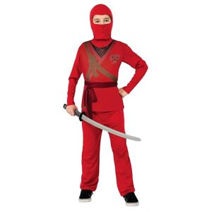 Rubies Disfraz Ninja Skull para niño, con Capucha y Cinturón con detalles impreso en el pecho, óptimo para halloween, carnaval y cumpleaños Rubies Disfraz Ninja Skull para niño, con Capucha y Cinturón con detalles impreso en el pecho, óptimo para halloween, carnaval y cumpleaños