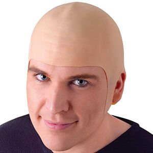 Bristol Novelty BALD HEAD WIG Latex Cap Dr Evil Clown Kojak Fancy Dress (gorro/ sombrero) , color/modelo surtido Halloween Bristol Novelty BALD HEAD WIG Latex Cap Dr Evil Clown Kojak Fancy Dress (gorro/ sombrero) , color/modelo surtido Halloween