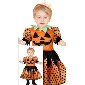FIESTAS GUIRCA Disfraz de calabaza para Niña Disfraz de Calabaza Naranja para Niñas de 2 a 3 años FIESTAS GUIRCA Disfraz de calabaza para Niña Disfraz de Calabaza Naranja para Niñas de 2 a 3 años