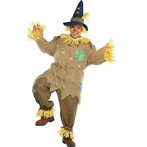 amscan Disfraz de espantapájaros para hombre, para Halloween, cuento de hadas, para adultos, disfraz amscan Disfraz de espantapájaros para hombre, para Halloween, cuento de hadas, para adultos, disfraz