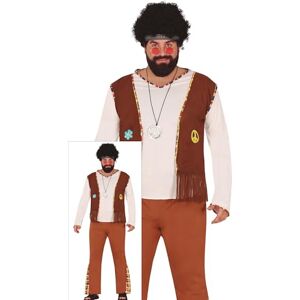 FIESTAS GUIRCA Woodstock Disfraz Hippie Hombre Atuendo Hombre Años 70 Disfraz Hippie Años 60 Hombre Talla S 46-48 FIESTAS GUIRCA Woodstock Disfraz Hippie Hombre Atuendo Hombre Años 70 Disfraz Hippie Años 60 Hombre Talla S 46-48