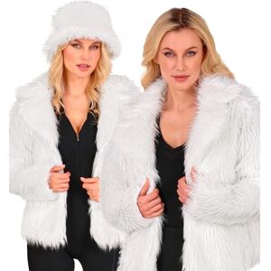 W WIDMANN MILANO Party Fashion : chaqueta de piel sintética para mujer, piel mullida, chaqueta de felpa, disfraz, atuendo de fiesta para carnaval y festivales W WIDMANN MILANO Party Fashion : chaqueta de piel sintética para mujer, piel mullida, chaqueta de felpa, disfraz, atuendo de fiesta para carnaval y festivales