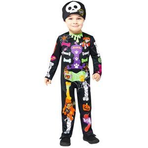 amscan Disfraz oficial de esqueleto de la Patrulla Canina para niños, multicolor, 12-24 meses amscan Disfraz oficial de esqueleto de la Patrulla Canina para niños, multicolor, 12-24 meses