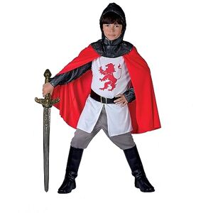 Ciao Caballero Medieval Lionheart disfraz niño (Talla 8-10 años) con capa Ciao Caballero Medieval Lionheart disfraz niño (Talla 8-10 años) con capa