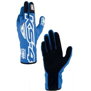 Ompracing Guantes Kart KS-4, Azul/Blanco, Talla 6, Niños Ompracing Guantes Kart KS-4, Azul/Blanco, Talla 6, Niños