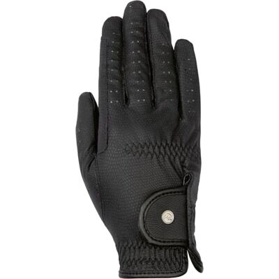 HKM Unisex Grip Style Guantes de montar Negro XXL HKM Unisex Grip Style Guantes de montar Negro XXL