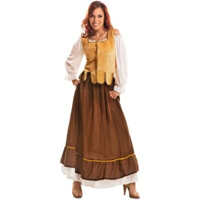 My Other Me Disfraz Mesonera mujer blanco y marrón talla XXL adulto My Other Me Disfraz Mesonera mujer blanco y marrón talla XXL adulto