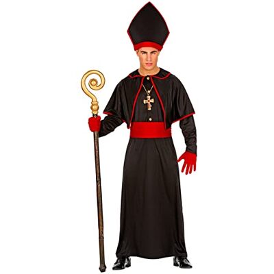 W WIDMANN MILANO Party Fashion Trajes de obispo, sacerdote, disfraces de carnaval, carnaval W WIDMANN MILANO Party Fashion Trajes de obispo, sacerdote, disfraces de carnaval, carnaval