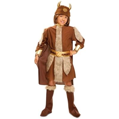 My Other Me Disfraz Vikingo niño talla 5-6 años infantil en marrón My Other Me Disfraz Vikingo niño talla 5-6 años infantil en marrón