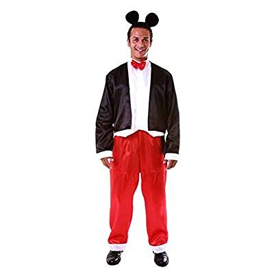 Dress Up America Conjunto de Disfraz de Sr. Ratón para Adultos – Conjunto de Vestirse de Sr. Ratón para Juegos de Rol, Eventos y Diversión Dress Up America Conjunto de Disfraz de Sr. Ratón para Adultos – Conjunto de Vestirse de Sr. Ratón para Juegos de Rol, Eventos y Diversión