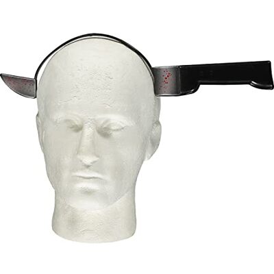 amscan Diadema de Cuchillo Falso para Adultos de Halloween amscan Diadema de Cuchillo Falso para Adultos de Halloween