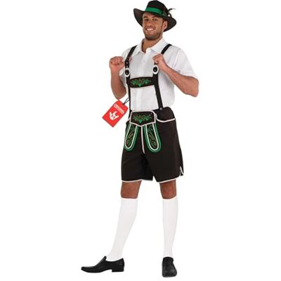 Fun Shack Disfraz Oktoberfest Hombre, Traje Tiroles Halloween Hombre, L Fun Shack Disfraz Oktoberfest Hombre, Traje Tiroles Halloween Hombre, L
