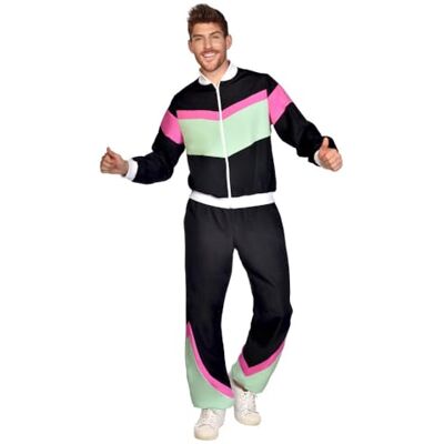 Conjunto retro de los 80 de Amscan - Unisex Conjunto retro de los 80 de Amscan - Unisex