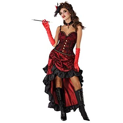 Atosa disfraz cabaret rojo adulto mujer adulto XS Atosa disfraz cabaret rojo adulto mujer adulto XS