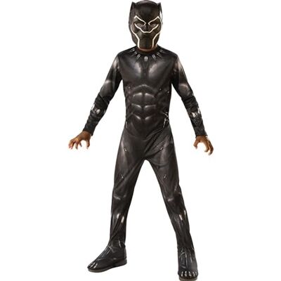 Disfraz de Black Panther de Rubie's - Talla 5-6 años - Efecto armadura Disfraz de Black Panther de Rubie's - Talla 5-6 años - Efecto armadura