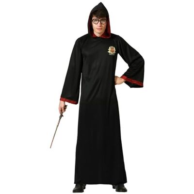 Atosa Disfraz de Mago Unisex Adulto Inspirado en Personajes Icónicos de Literatura y Cine Túnica Elegante con Capucha Uniforme de Escuela de Magia Ideal para Carnaval y Halloween XS-S Atosa Disfraz de Mago Unisex Adulto Inspirado en Personajes Icónicos de Literatura y Cine Túnica Elegante con Capucha Uniforme de Escuela de Magia Ideal para Carnaval y Halloween XS-S