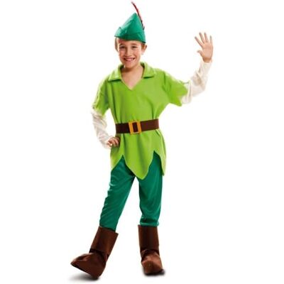 My Other Me Disfraz Peter Pan niño verde talla 3-4 años infantil My Other Me Disfraz Peter Pan niño verde talla 3-4 años infantil