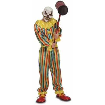 My Other Me Disfraz Payaso Diabólico adulto unisex talla M-L multicolor My Other Me Disfraz Payaso Diabólico adulto unisex talla M-L multicolor