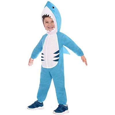amscan Disfraz Infantil Tiburón Blanco Grande Edad 6-8 Años amscan Disfraz Infantil Tiburón Blanco Grande Edad 6-8 Años