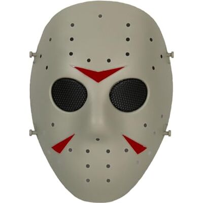 JOYASUS CS Games Metal Net Mask Halloween mascarilla Protectora de Cara Completa JOYASUS CS Games Metal Net Mask Halloween mascarilla Protectora de Cara Completa