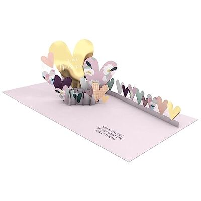 Grafik Werkstatt Taller gráfico Pretty Pop Up tarjeta tridimensional para boda Grafik Werkstatt Taller gráfico Pretty Pop Up tarjeta tridimensional para boda