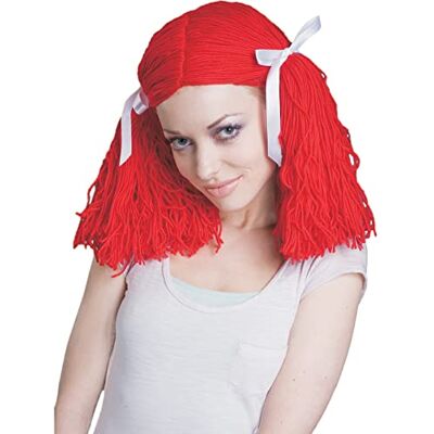 Dress Up America Mujeres Raggedy Ann Mop Wig Dress Up America Mujeres Raggedy Ann Mop Wig