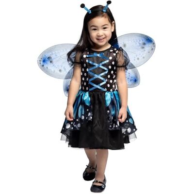 Disfraz de mariposa azul para niñas - Feestbazaar Disfraz de mariposa azul para niñas - Feestbazaar