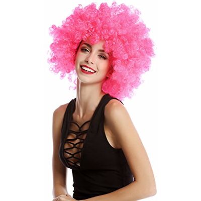 WIG ME UP - Peluca Afro Rosa Funk Disco años 70 años 80 Foxy Brown PW0011-PC5 WIG ME UP - Peluca Afro Rosa Funk Disco años 70 años 80 Foxy Brown PW0011-PC5