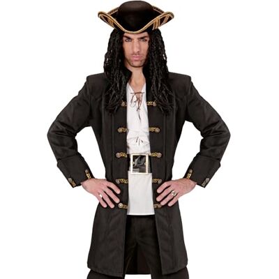 W WIDMANN MILANO Party Fashion Disfraz de Capitán Pirata, Capa, Bucanero, Capitán, Disfraces de Carnaval W WIDMANN MILANO Party Fashion Disfraz de Capitán Pirata, Capa, Bucanero, Capitán, Disfraces de Carnaval