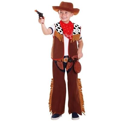 amscan Juego de rol para niños Cowboy – Disfraz de carnaval Set para carnaval, Halloween y fiesta de disfraces – Disfraz infantil para niñas y niños – Edad 3 – 6 años amscan Juego de rol para niños Cowboy – Disfraz de carnaval Set para carnaval, Halloween y fiesta de disfraces – Disfraz infantil para niñas y niños – Edad 3 – 6 años