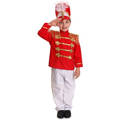 Dress Up America Conjunto de Disfraz de Tambor Mayor para Niños – Conjunto de Disfraz de Tambor Mayor para Juegos de Interpretación de Roles, Eventos, y Diversión Dress Up America Conjunto de Disfraz de Tambor Mayor para Niños – Conjunto de Disfraz de Tambor Mayor para Juegos de Interpretación de Roles, Eventos, y Diversión