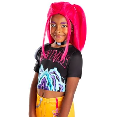 Rubies PELUCA ZOEY para niña, niñas, k-pop- zoey, netflix, peluca, Licencia oficial Netflix, demon hunters, huntrix, para carnaval, fiestas y cosplay Rubies PELUCA ZOEY para niña, niñas, k-pop- zoey, netflix, peluca, Licencia oficial Netflix, demon hunters, huntrix, para carnaval, fiestas y cosplay