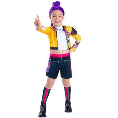 Rubies Official Netflix K-Pop Demon Hunters Rumi Child Costume, Kids Fancy Dress, Size Age 9-10 Years Rubies Official Netflix K-Pop Demon Hunters Rumi Child Costume, Kids Fancy Dress, Size Age 9-10 Years