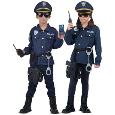 My Other Me Disfraz Policía infantil unisex talla 5-7 años azul My Other Me Disfraz Policía infantil unisex talla 5-7 años azul