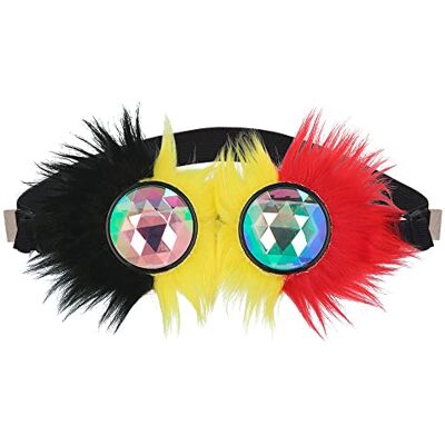 Boland Gafas de fiesta Rave Bélgica, accesorios de disfraz, vista pública, fiesta temática, cumpleaños, EM, Copa del Mundo, artículo para fans Boland Gafas de fiesta Rave Bélgica, accesorios de disfraz, vista pública, fiesta temática, cumpleaños, EM, Copa del Mundo, artículo para fans