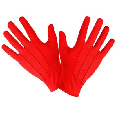 W WIDMANN MILANO Party Fashion WIDMANN S.R.L. GUANTES DE ALGODÃ?N ROJO W WIDMANN MILANO Party Fashion WIDMANN S.R.L. GUANTES DE ALGODÃ?N ROJO