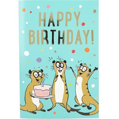 Depesche 11793-012 Jump outs – Tarjeta de felicitación con música, divertida tarjeta de cumpleaños con diseño colorido, texto a juego y texto interior Depesche 11793-012 Jump outs – Tarjeta de felicitación con música, divertida tarjeta de cumpleaños con diseño colorido, texto a juego y texto interior