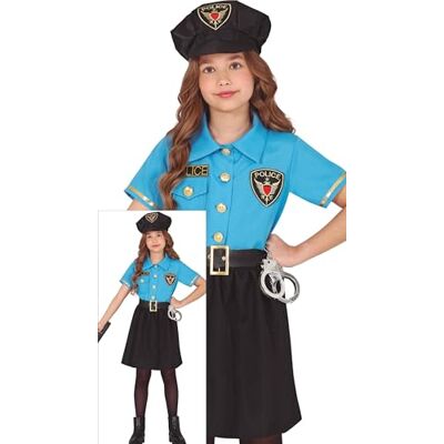 Disfraz de Falda de Policía para Niña - Ropa Disfraz de Falda de Policía para Niña - Ropa