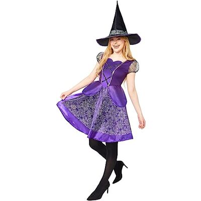 Amscan Violetta Spinnen Hexe Damenkostüm - Disfraz Amscan Violetta Spinnen Hexe Damenkostüm - Disfraz