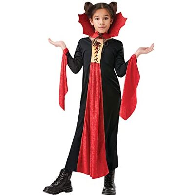 Disfraz de Vampiressa Gótica para niños - disfraz Disfraz de Vampiressa Gótica para niños - disfraz