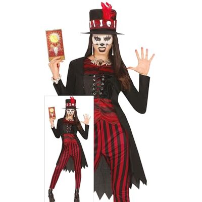 Fiestas Guirca - Disfraz de Bruja Vudú para Niños Talla 14-16 Años - Disfraz Fiestas Guirca - Disfraz de Bruja Vudú para Niños Talla 14-16 Años - Disfraz