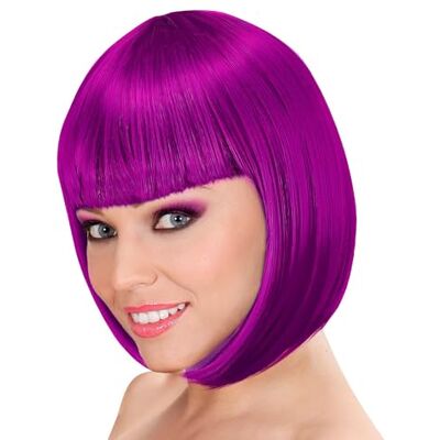 W WIDMANN MILANO Party Fashion Peluca Lou Lou, disco, peluca pelo corto, bob, accesorio para disfraces W WIDMANN MILANO Party Fashion Peluca Lou Lou, disco, peluca pelo corto, bob, accesorio para disfraces