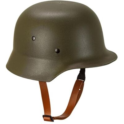 W WIDMANN MILANO Party Fashion Casco para disfraz de soldado en negro y verde, accesorio para disfraces de Halloween y carnaval W WIDMANN MILANO Party Fashion Casco para disfraz de soldado en negro y verde, accesorio para disfraces de Halloween y carnaval