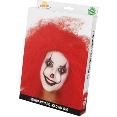 FIESTAS GUIRCA Peluca Payaso ROJA EN Caja FIESTAS GUIRCA Peluca Payaso ROJA EN Caja