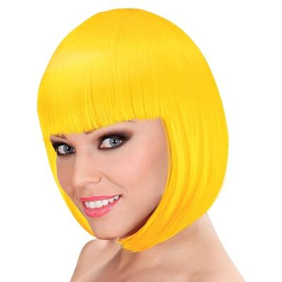 W WIDMANN MILANO Party Fashion Peluca Lou Lou, disco, peluca pelo corto, bob, accesorio para disfraces W WIDMANN MILANO Party Fashion Peluca Lou Lou, disco, peluca pelo corto, bob, accesorio para disfraces