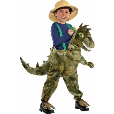 amscan Travis Ride on Dinosaurio luz y Sonido Traje-Edad 6-8 años amscan Travis Ride on Dinosaurio luz y Sonido Traje-Edad 6-8 años