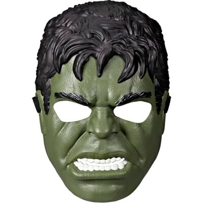 Marvel Studios Spider-Man: Brand New Day, Máscara de Hulk para juego de rol y disfraz, Juguetes de superhéroes para niños y niñas a partir de 5 años Marvel Studios Spider-Man: Brand New Day, Máscara de Hulk para juego de rol y disfraz, Juguetes de superhéroes para niños y niñas a partir de 5 años